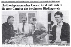 Bericht aus der Schwäbischen Zeitung vom 19.06.1995