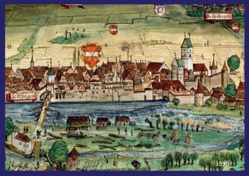 Riedlingen - das Wehr 1589